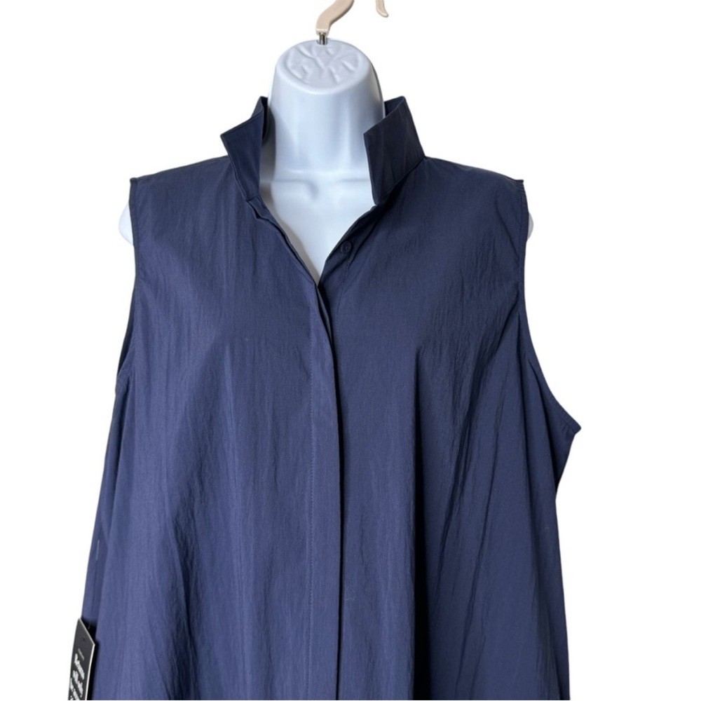 Tuckernuck NEW Navy Sleeveless Charlie Preppy Collared Mini Dress Size XXL - Picture 5 of 7